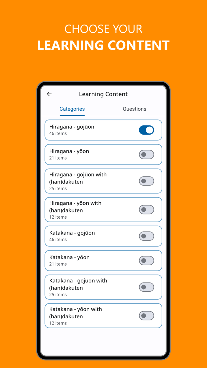 Learn Hiragana and Katakana