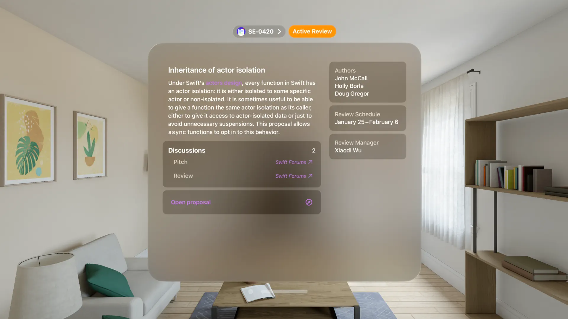 Proposal Monitor screenshot 3