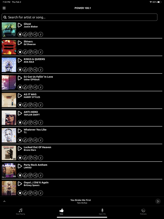 App screenshot
