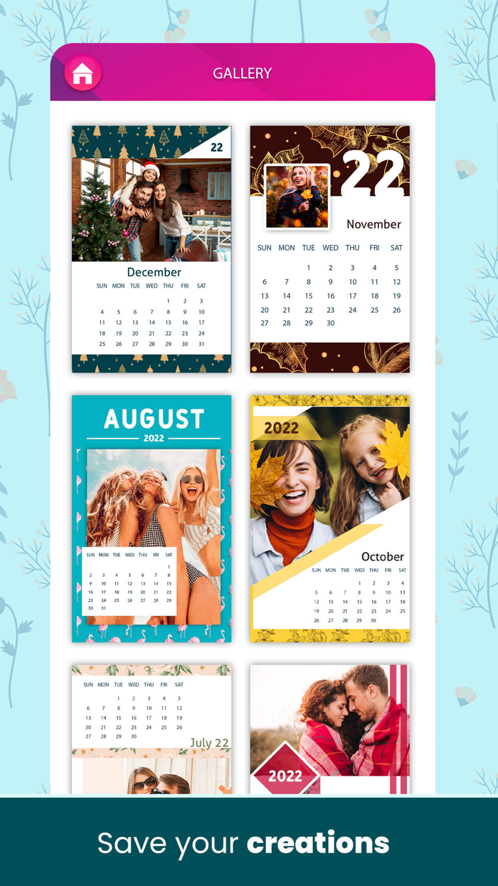 Create Custom Photo Calendars