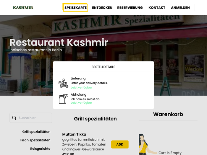 Restaurant Kashmir