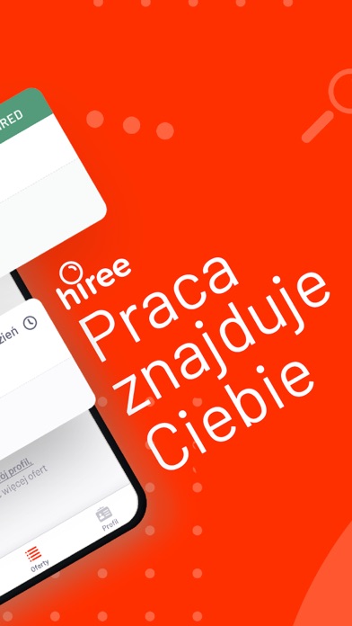 hiree - praca znajduje Ciebie Screenshot