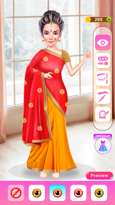 Indian DressUp Bridal makeover Screenshot