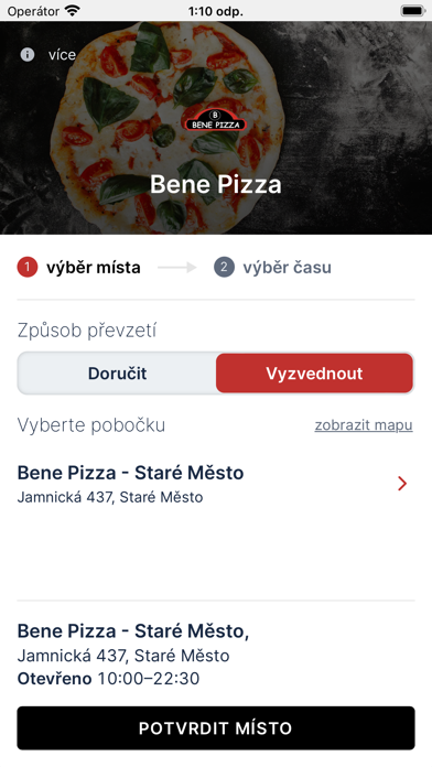 Bene Pizza Screenshot