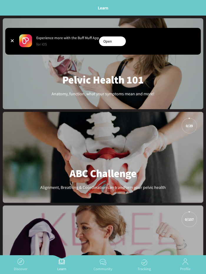 Buff Muff Pelvic Floor App