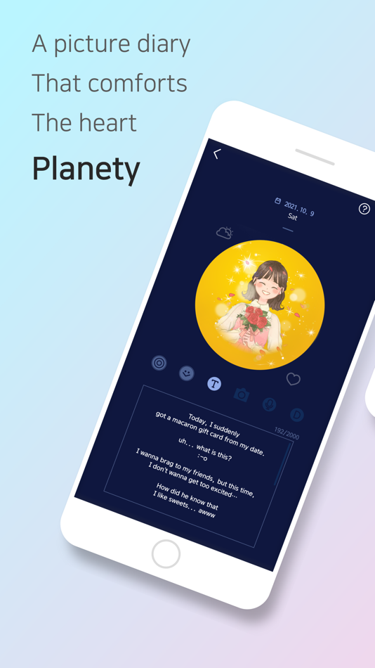 #1. Planety - Mood Journal & Diary (iOS) 由: Funnyeve