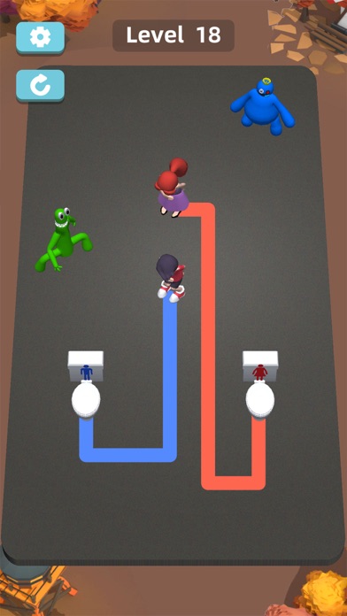 Draw to Toilet - Toilet games Screenshot
