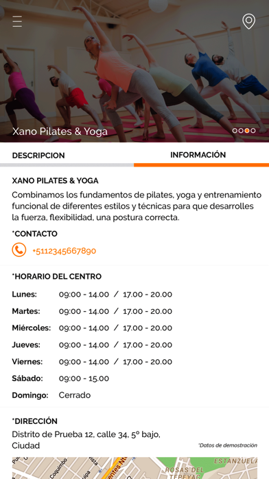 Xano Pilates & Yoga Screenshot