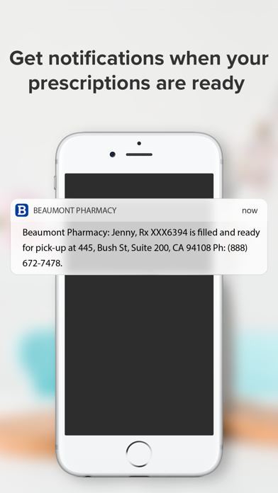Beaumont Health Pharmacy Screenshot