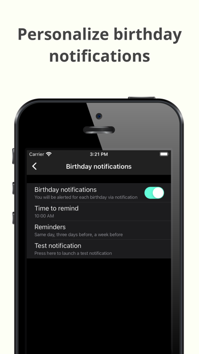 Birthdays! Birthday countdown Screenshot 2 - AppWisp.com Birthdays! Birthday countdown Screenshot 2 - AppWisp.com