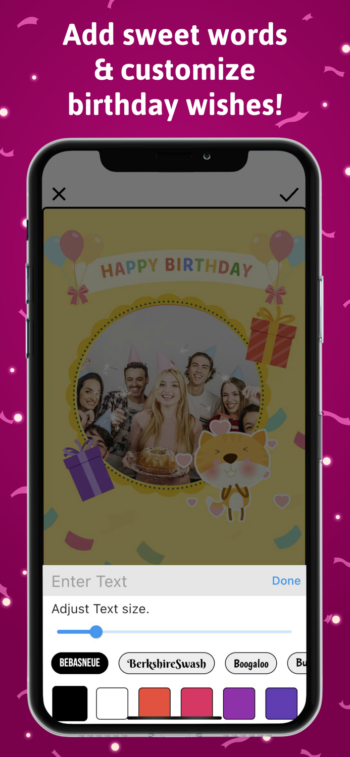 Happy Birthday Picture Frame