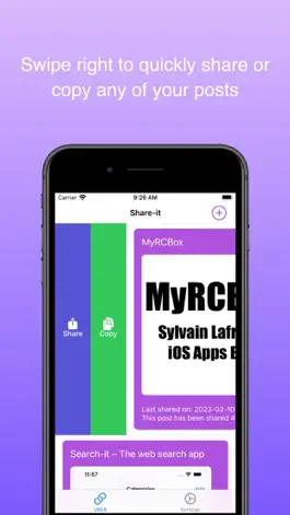 Game screenshot Share-it - App for bloggers hack