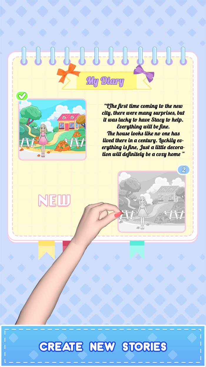 DIY Paper Doll Dress Up Diary