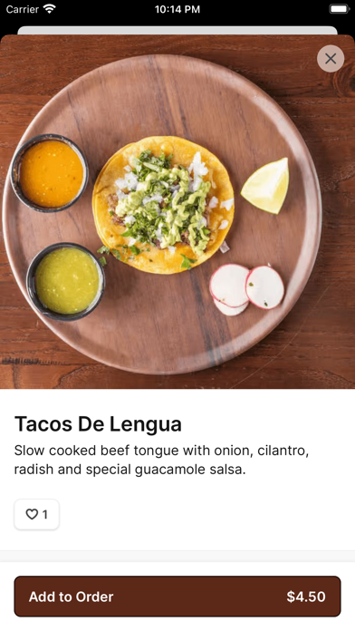 Toro Loco Taqueria Screenshot