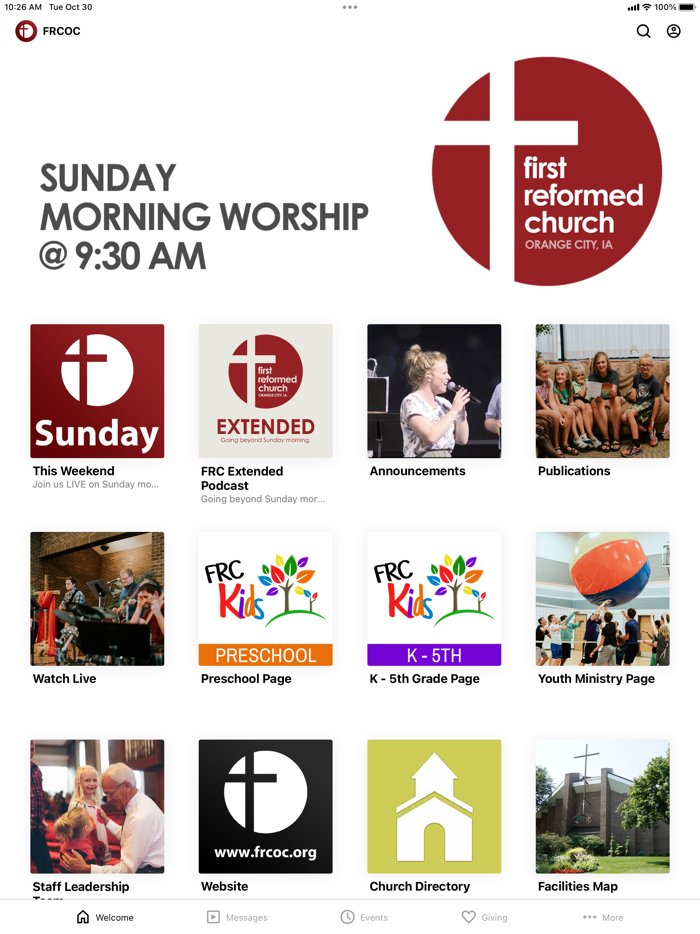 First Reformed of Orange City