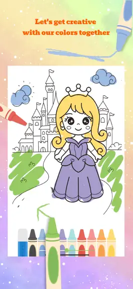 Game screenshot Coloring Pages: Princess mod apk