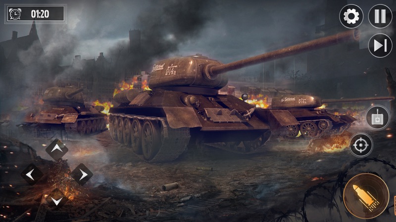 War of Tanks World Battle Game screenshot 7