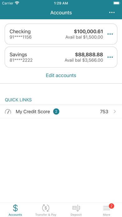 NAFT FCU Screenshot