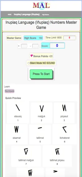 Game screenshot Inupiaq M(A)L apk