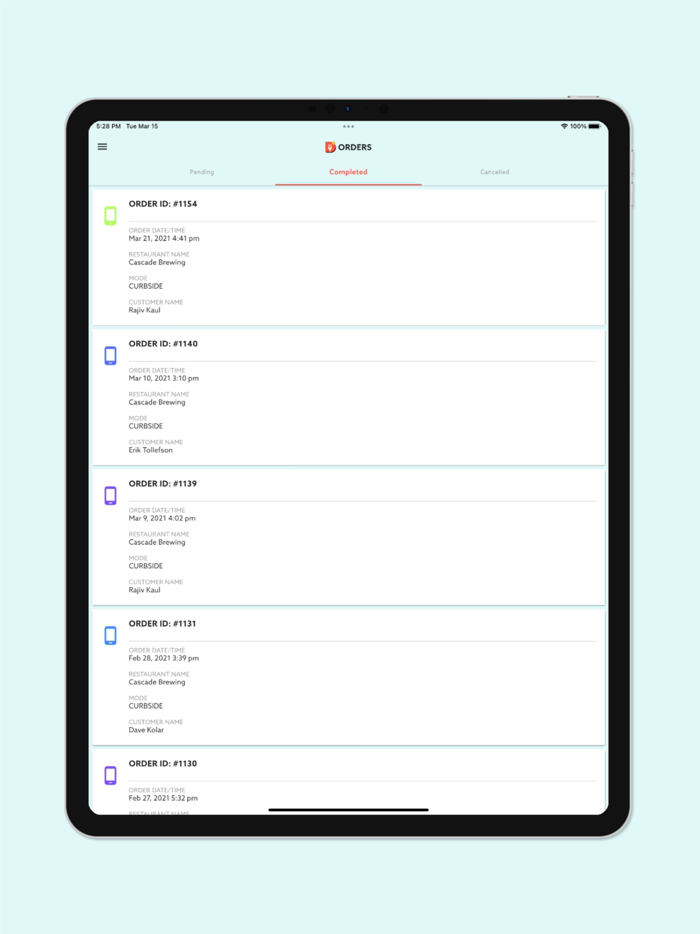 DinnerStar for Managers