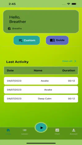 Game screenshot Breath Practice Improve health mod apk