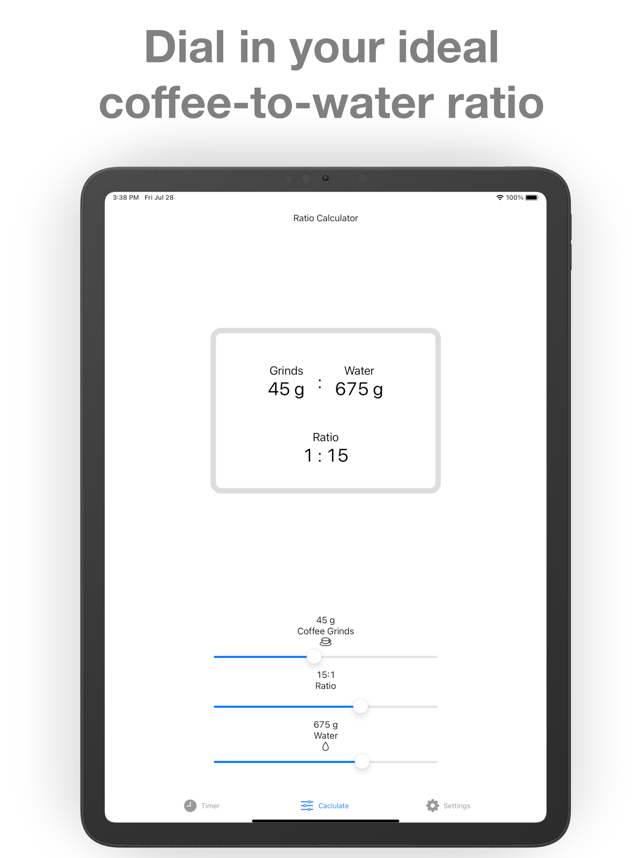 ‎Easy Coffee Timer - Pour Over Screenshot