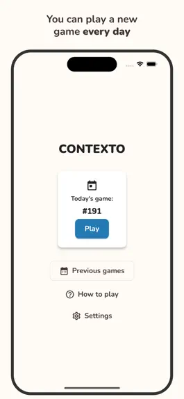 Game screenshot Contexto: Official hack