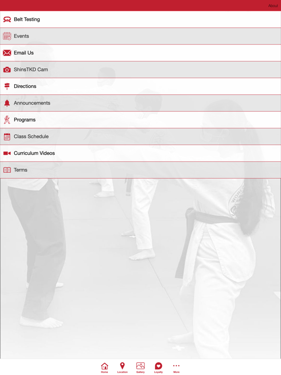 Master Shin's World Class TKD. iPad screenshot 4 - Sports app
