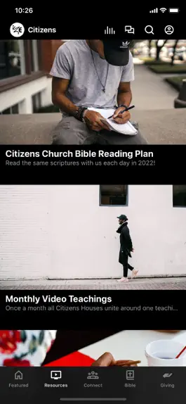 Game screenshot Citizens Church Online apk