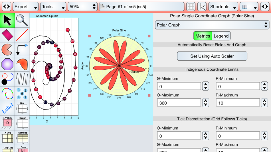 #5. Graph IDE (iOS) Podle: VVIMAGING, INC.
