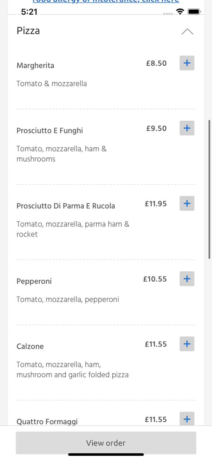 Punto Restaurant and Pizzeria