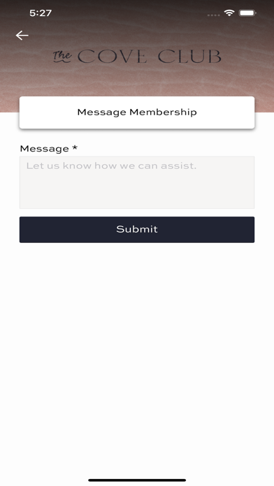 Cove Club WP Screenshot