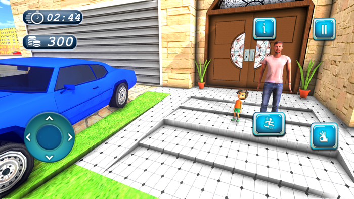 Virtual Single Dad Family Sim