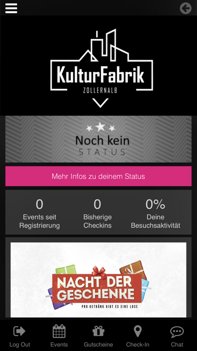 Kulturfabrik Zollernalb Screenshot