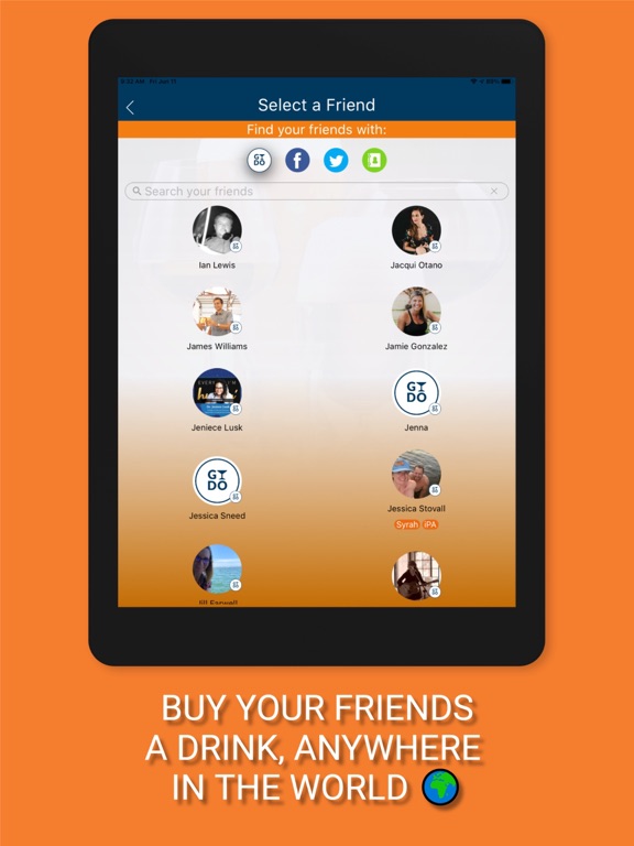 GYDO. Buy A Friend A Drink iPad screenshot 5 - Food & Drink app