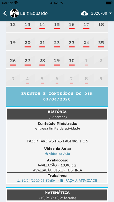 Colégio Padrão Internacional Screenshot