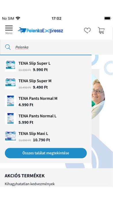 PelenkaExpressz App Screenshot