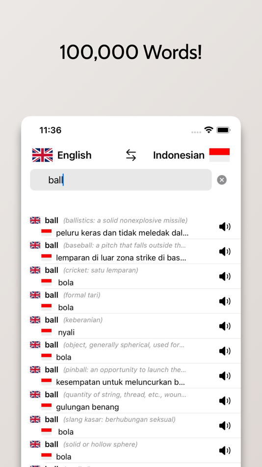 #3. Indonesian/English Dictionary (iOS) 由: FB PUBLISHING LLC