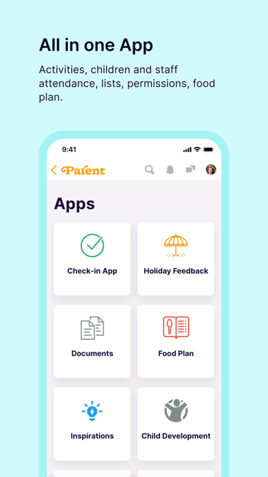 Parent: Child Care App Screenshot