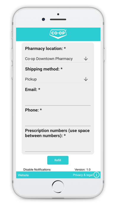 Co-op Pharmacy Screenshot