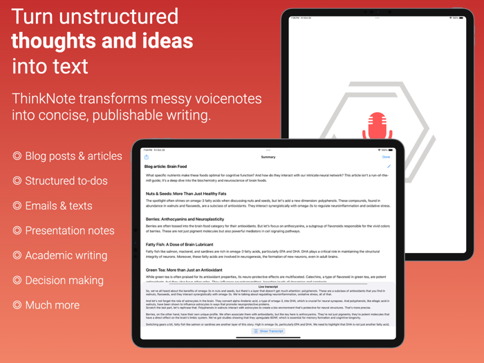 ThinkNote - AI Voice to Text