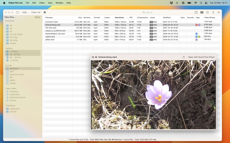 video file list iphone screenshot 2