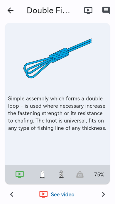 Fishing Knots Pro Screenshot