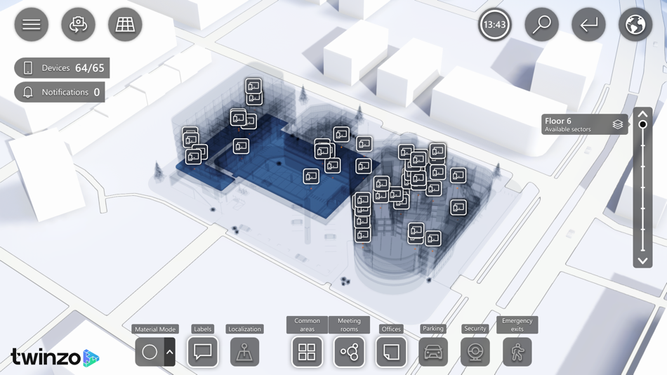 #3. twinzo - Digital Twin (iOS) 由: twinzo j.s.a.