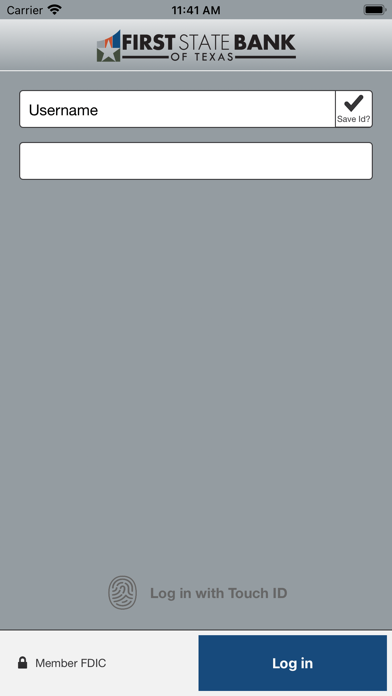 First State Bank of Texas Biz Screenshot
