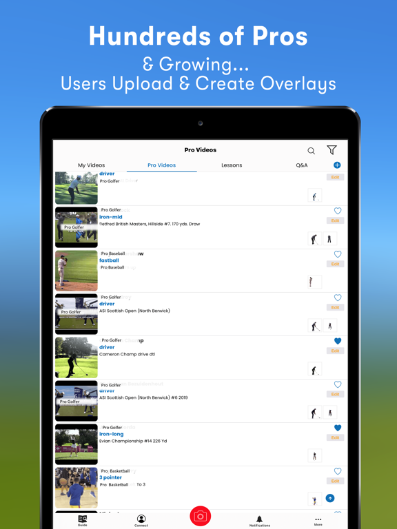 ProSync #1 Video Train + Coach iPad screenshot 5 - Sports app
