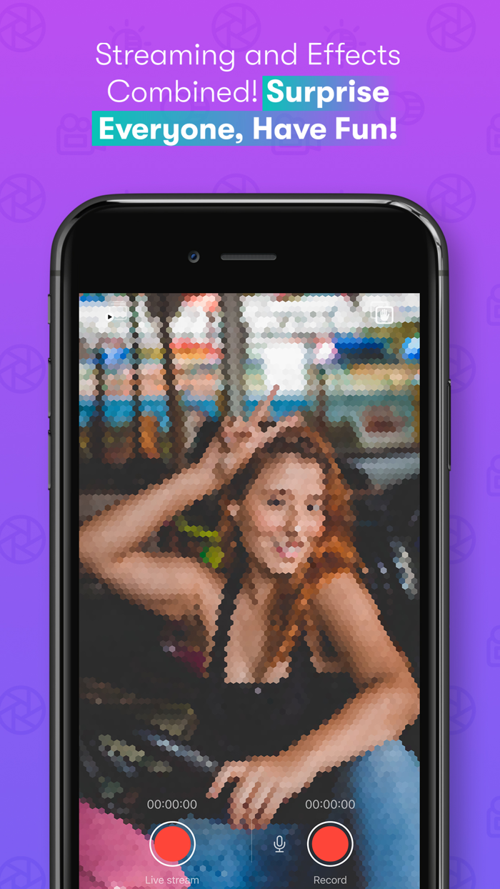 Live Video Effects. Go Live