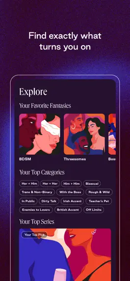 Game screenshot Dipsea - Sexy Audio Stories apk