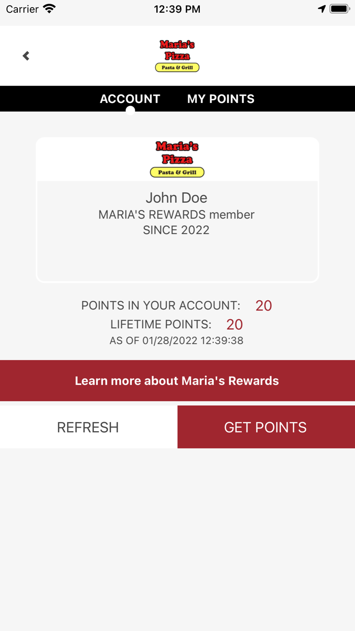 Marias Pizza