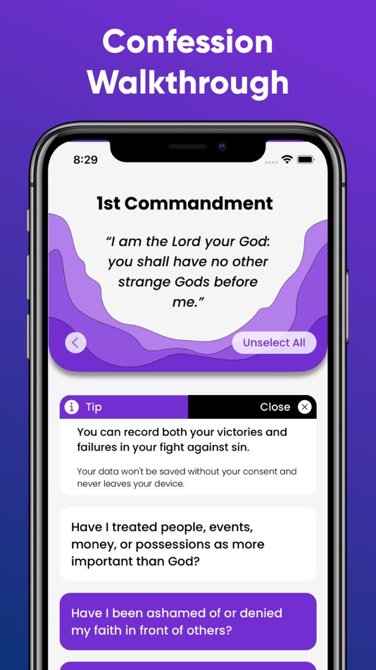 #6. iConfess: Confession Guide (iOS) 由: Xavier Polisetty